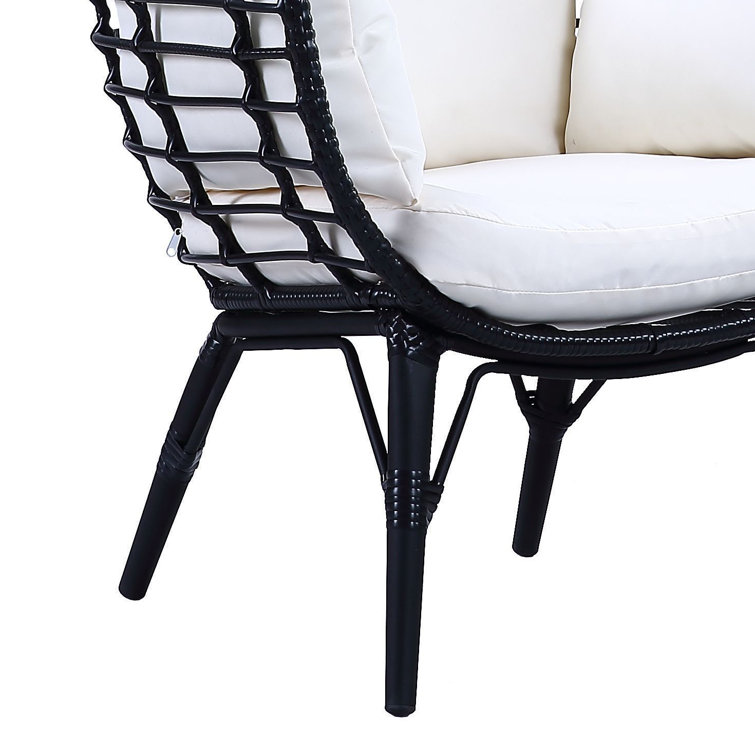 Corrigan Studio® Hedaya Patio Chair with Cushions Wayfair Canada